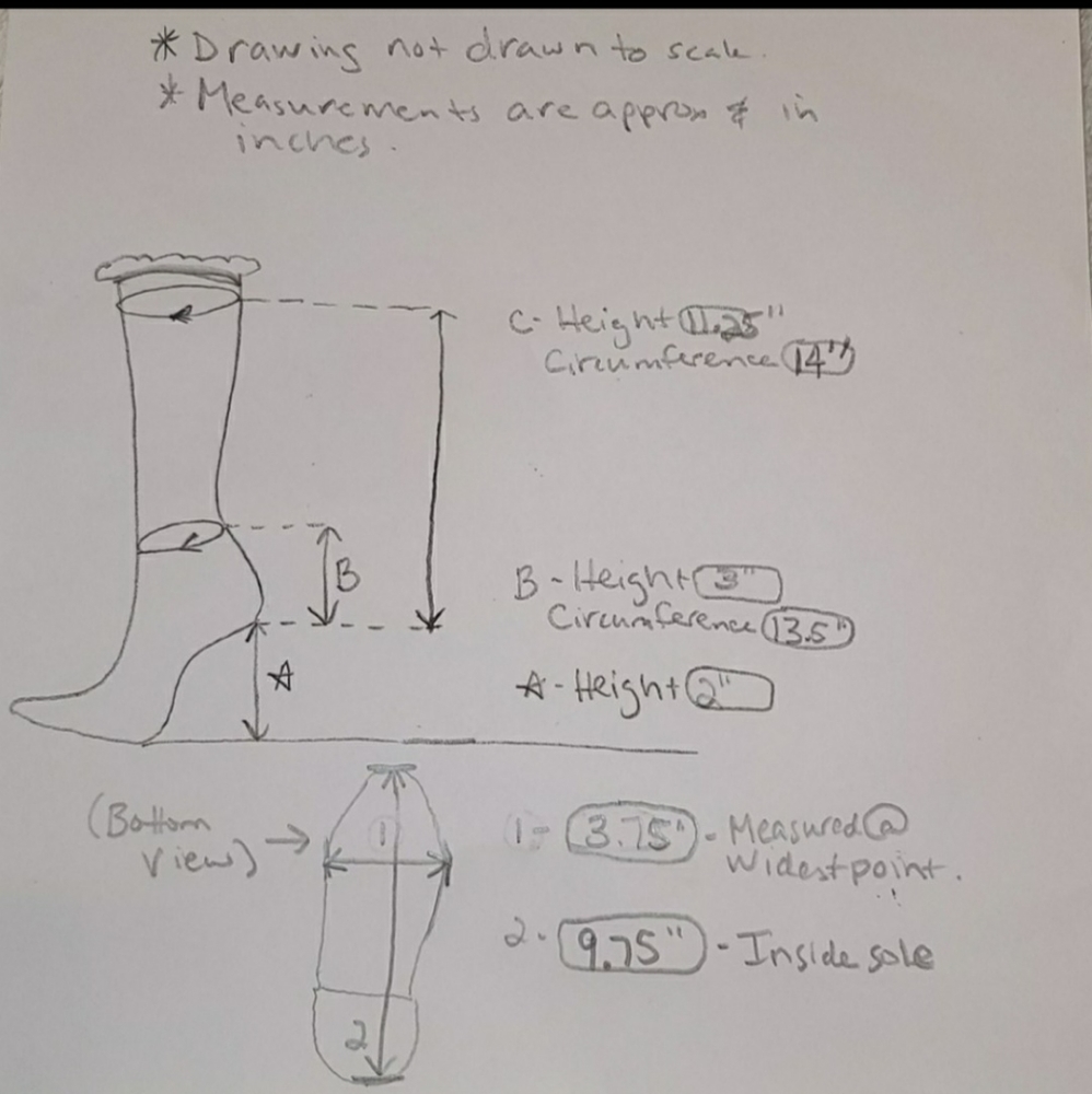 Women's Handmade Genuine Leather Cowboy Boots - Picture 9 of 12